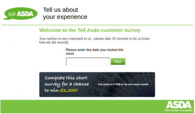 Tell ASDA Survey