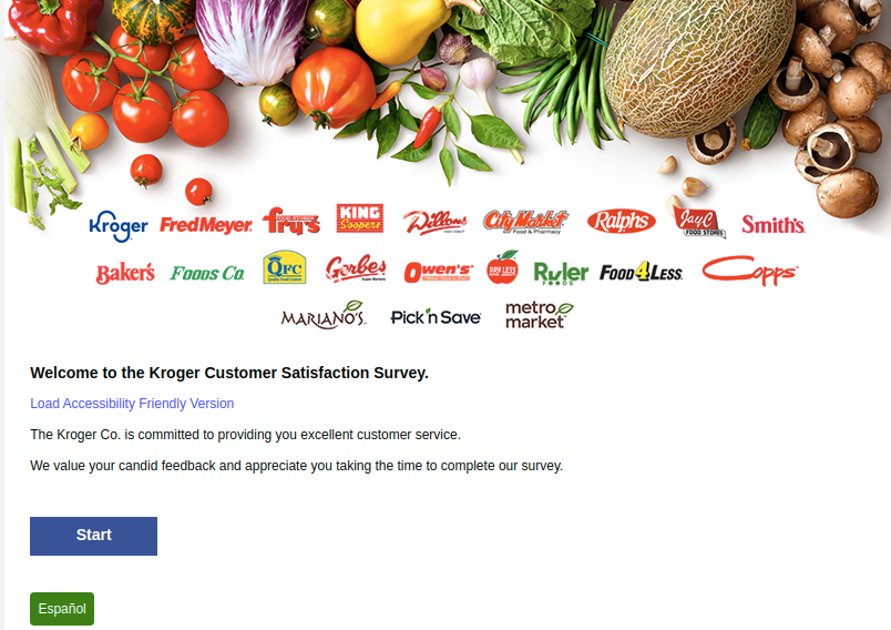Kroger Customer Satisfaction Survey