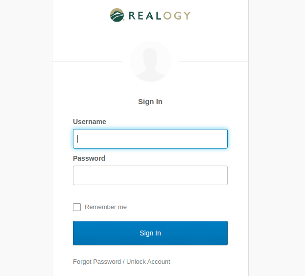 Realogy - Prod - Sign In