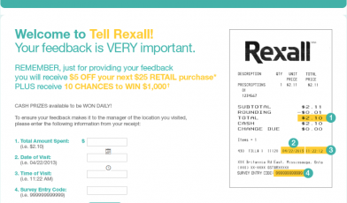 Rexall Survey