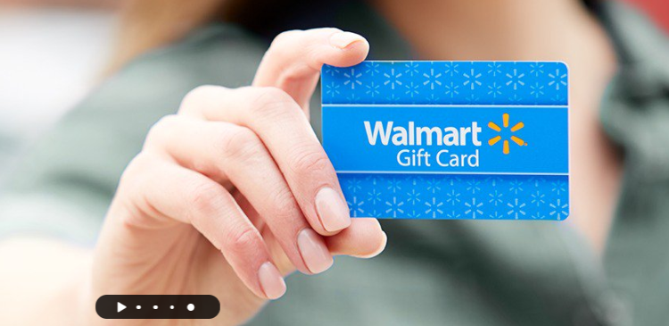 Walmart giftcards