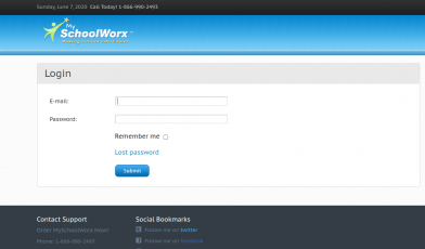 SchoolWorx Login