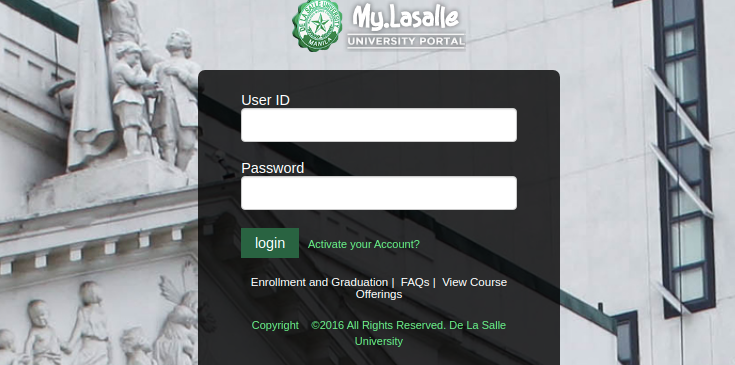 MyDLSU Login