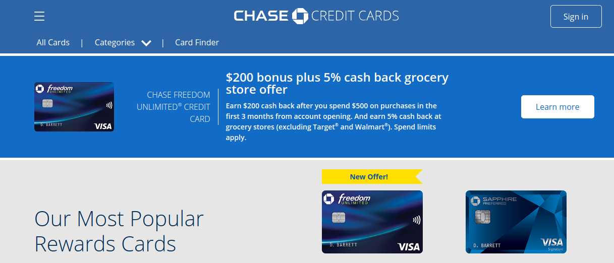 Chase Credit Card Logo