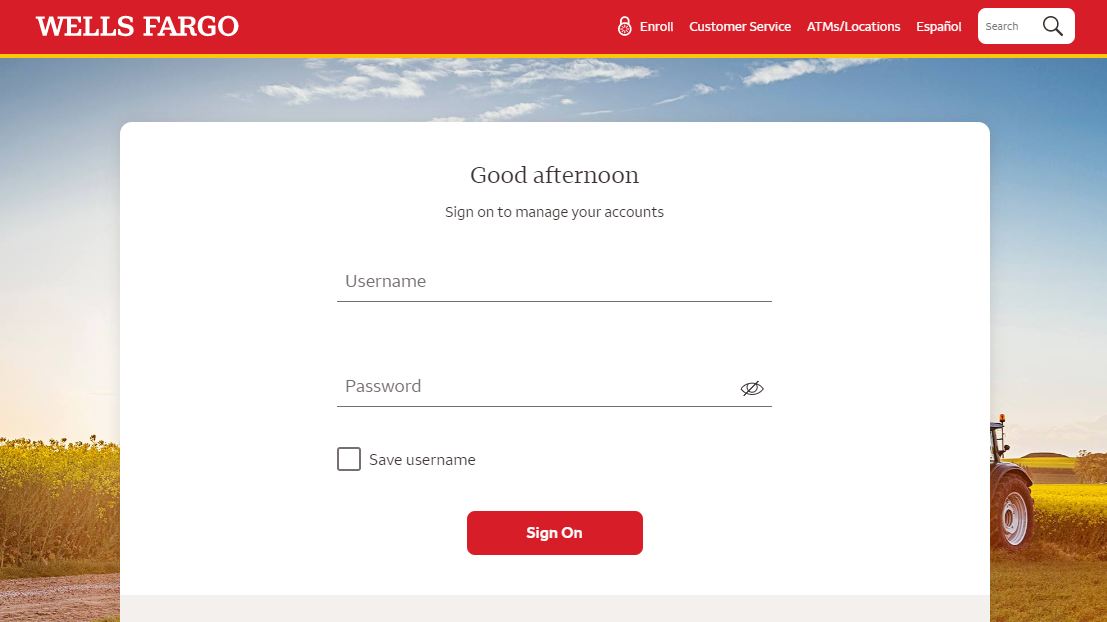 wells fargo online brokerage account login