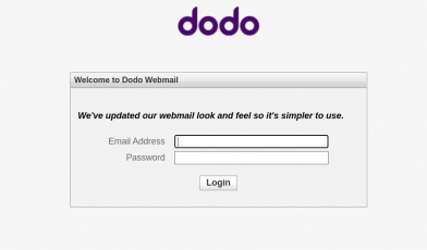 dodo webmail login