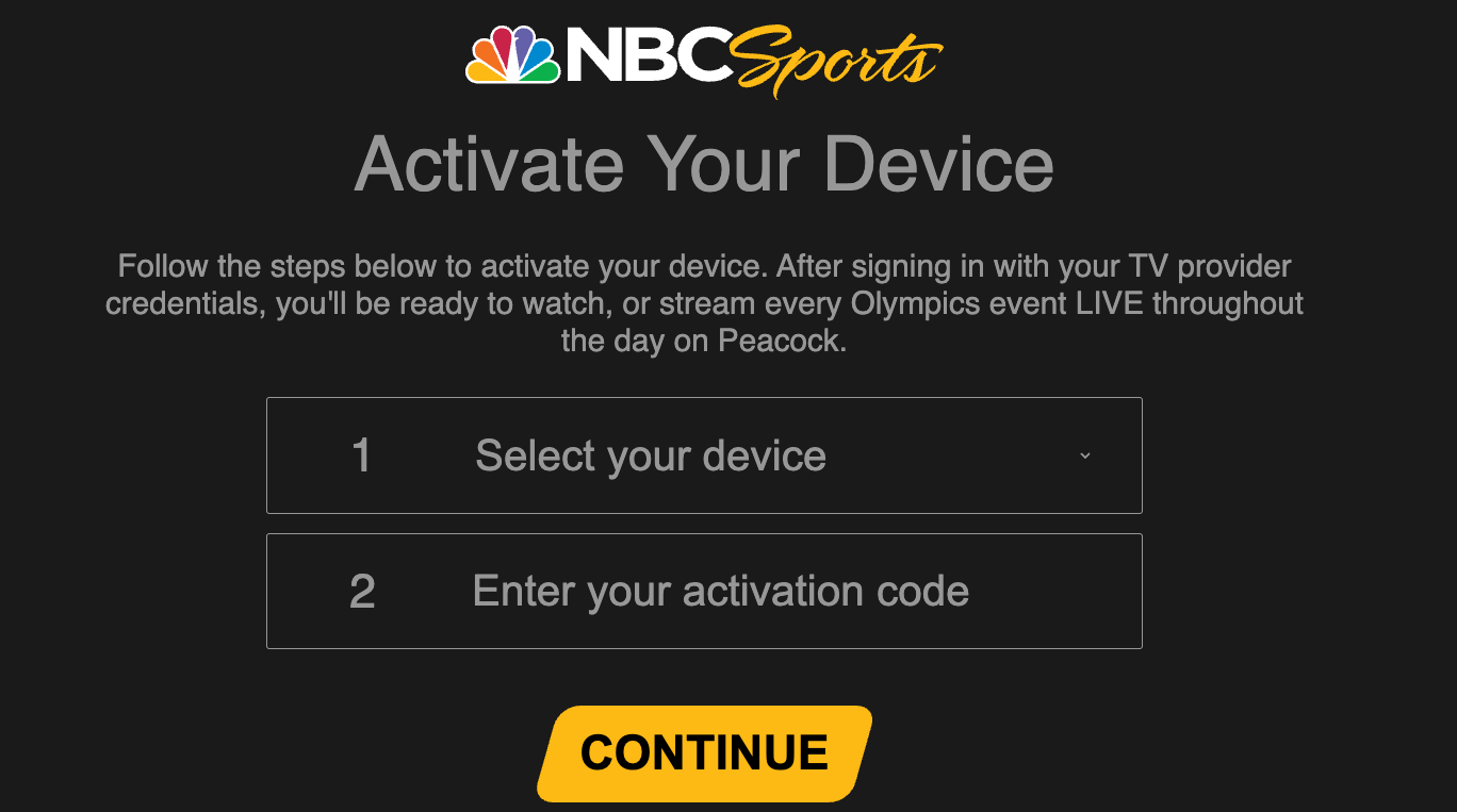 nbc sports activate