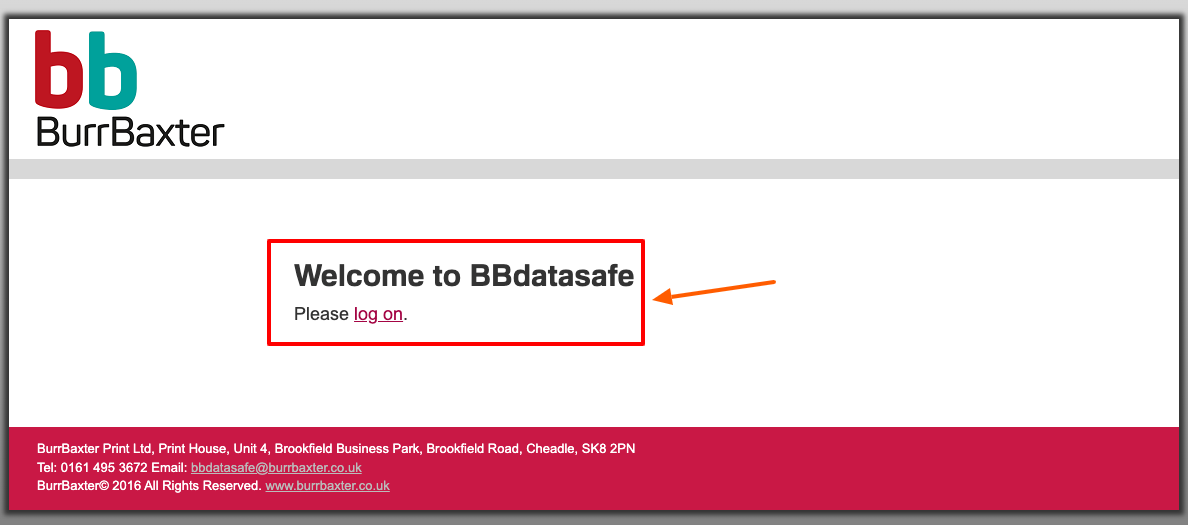 bbdatasafe login page